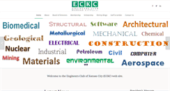 Desktop Screenshot of eclubofkc.org